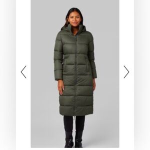 32 degrees long down jacket never worn